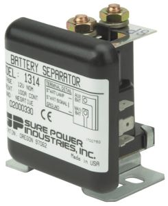 Uni Directional Sure Power 1314-200 Battery Separator 12 Volt 200 amp