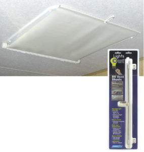 Camco Cream Lights Out Vent Shade 42913