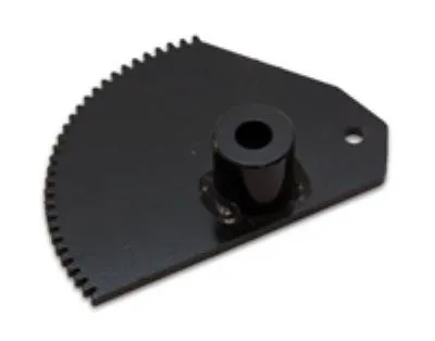 Lippert  Gear Plate Assy.  Black 163164