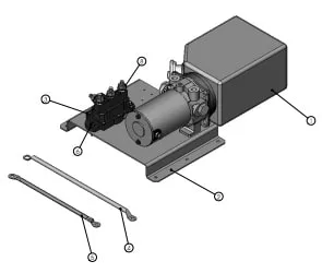 Lippert 2Q Vertical Slide Pump Assy 183827