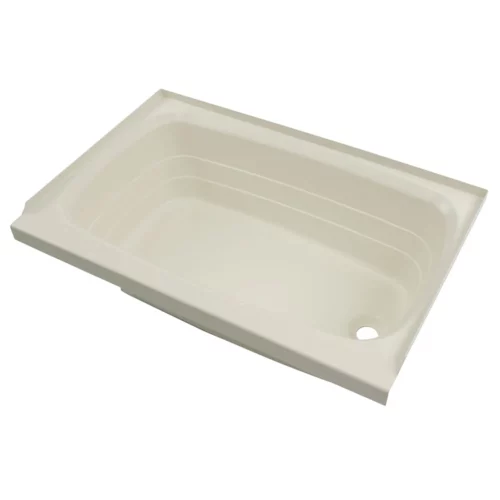 Lippert  24" X 36" Bathtub; Center Drain - Parchment.. 209369