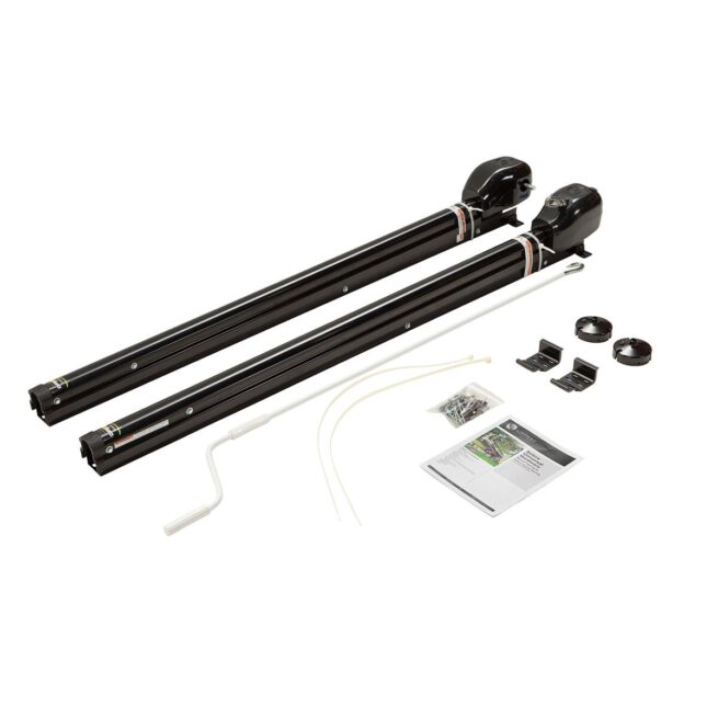 Lippert  Universal Awning Hardware - Solera Power 12V 69"  - Infinite - Am Kit - Black 434723