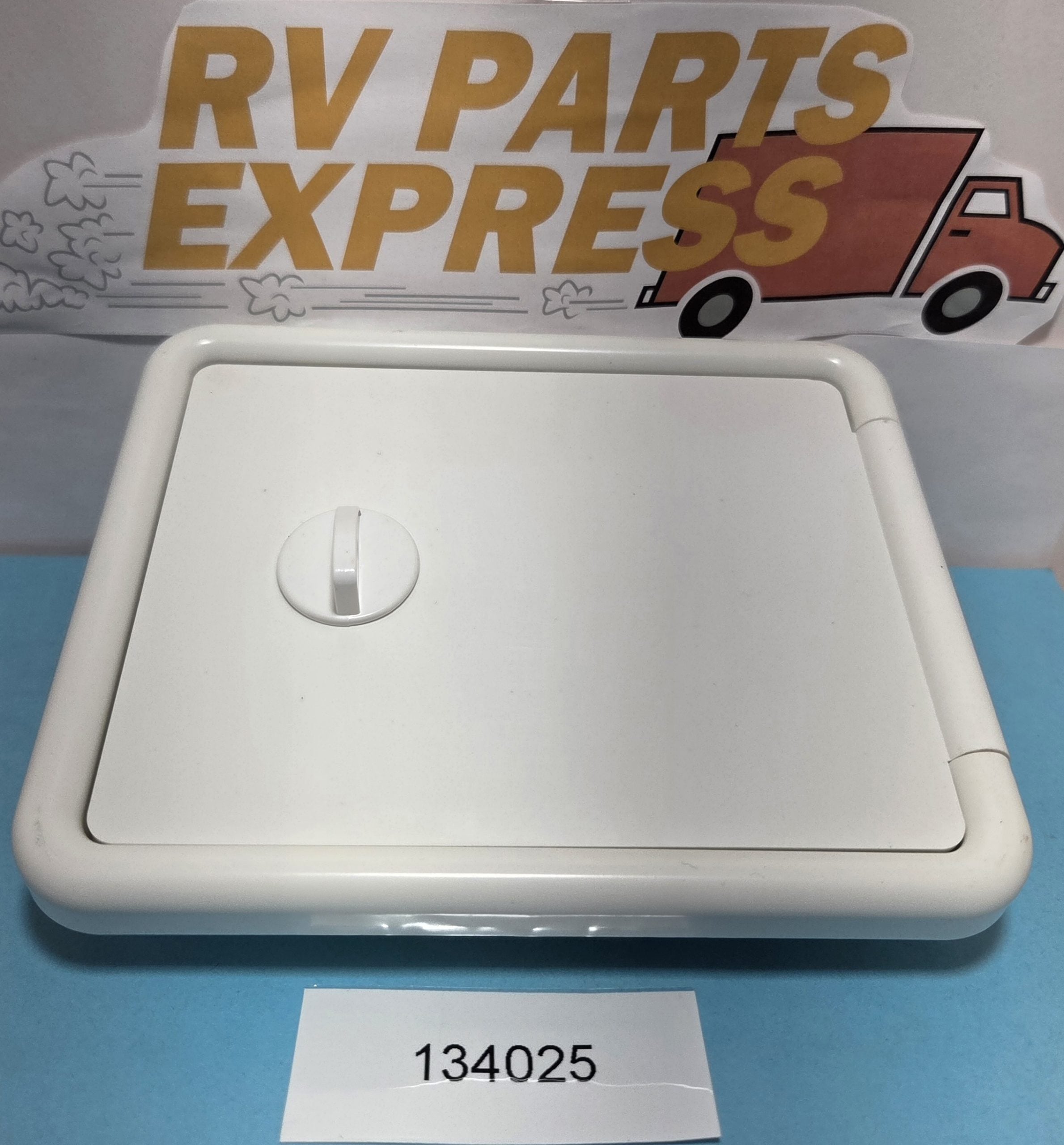 Lippert White Door W/Hole - Switch Hatch Box 134025