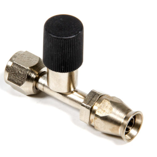 Straight -6 Hose End w/Charge Port