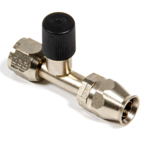 Straight -8 Hose End w/Charge Port