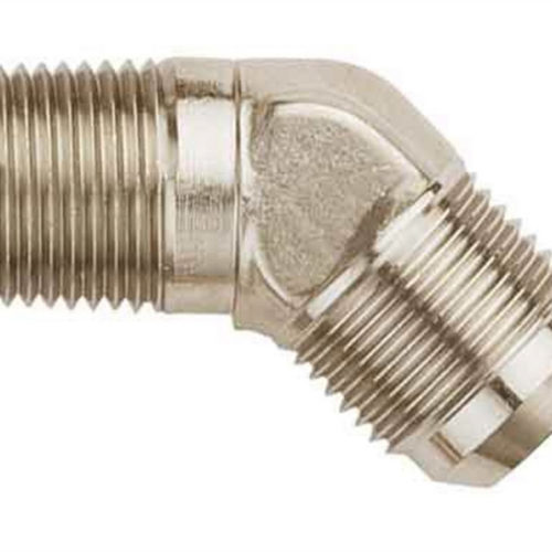 Nickel -6 To 1/4in NPT 45 Deg