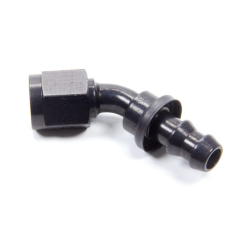 #6 45 Degree Socketless Black