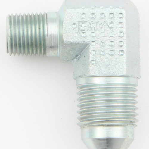 90 Male Elbow #6 To 1/8 Npt Steel Fitting