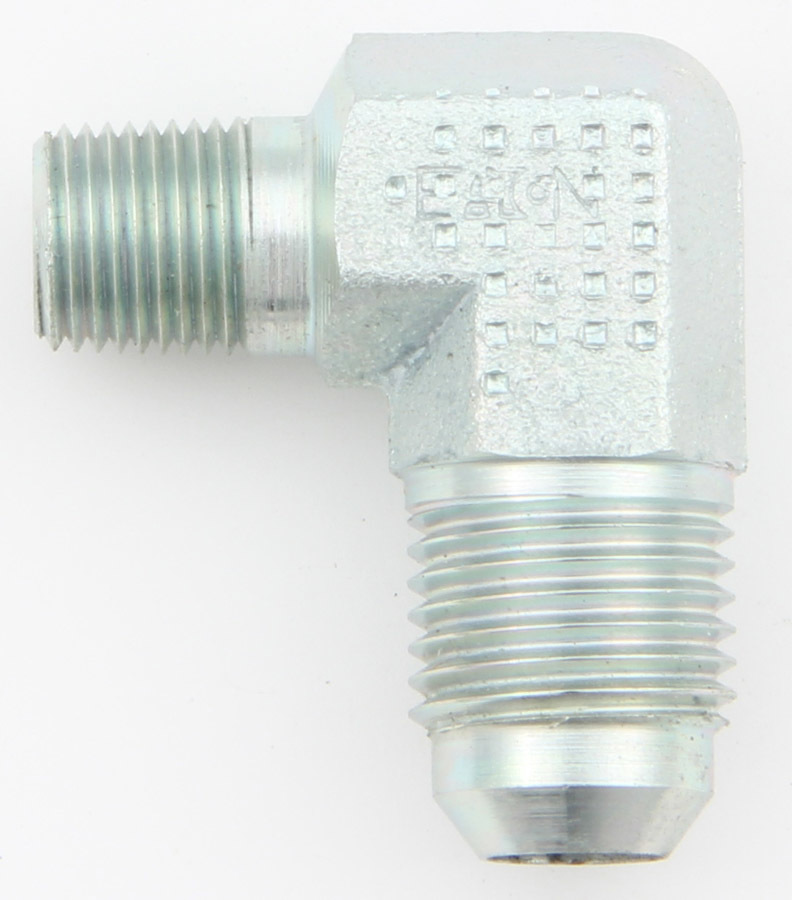 EZ-FITTINGS -3 AN To 1/8 NPT Steel Brake Caliper Fittings (Straight, Silver, Pair?)
