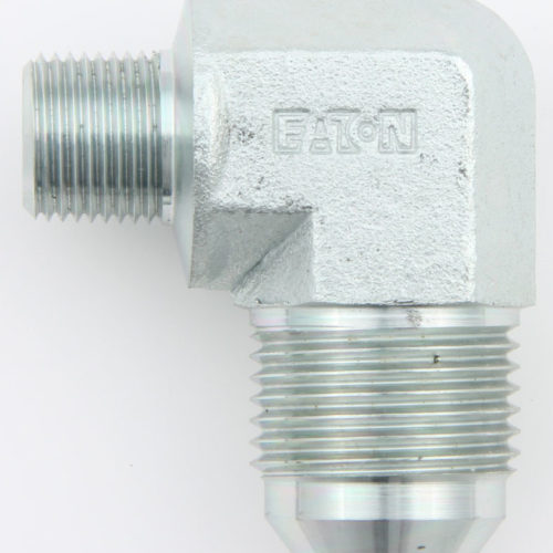 90 Male Elbow #12 To 3/8 Npt Steel Fitting