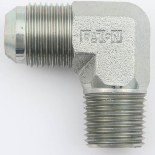 90 Male Elbow #10 To 3/4 Npt Steel Fitting