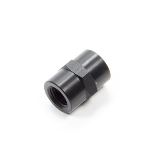 1/4in Alum Pipe Coupler Black