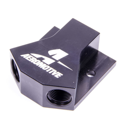 Y-Block Female O-Ring -10 to Dual -8