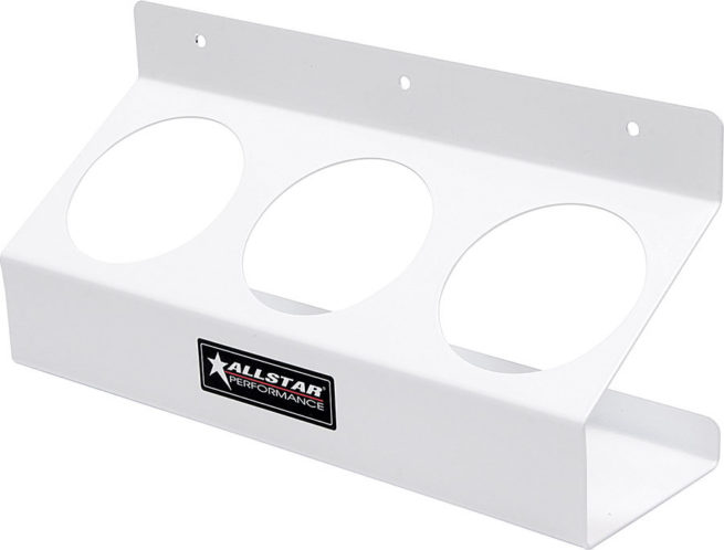 Allstar Performance  Aerosol Can Holder White 3 Hole