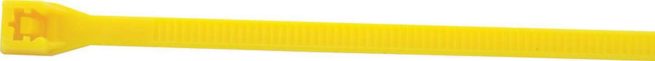 Allstar Performance  Wire Ties Yellow 7.25 100pk