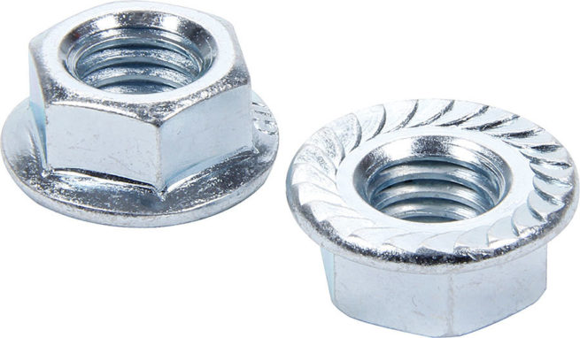 Allstar Performance  Serrated Flange Nuts 1/2-13 10pk