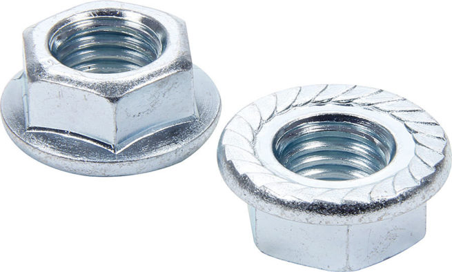 Allstar Performance  Serrated Flange Nuts 5/8-11 10pk