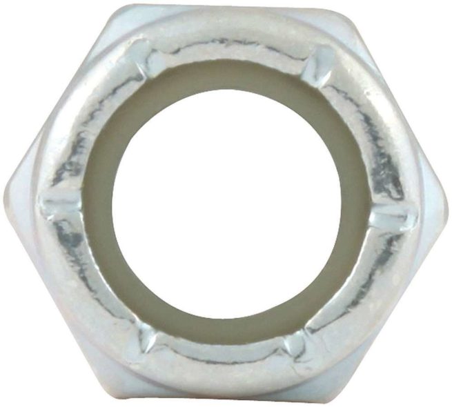 Allstar Performance  Thin Nylon Insert Nuts 3/8-24 10pk