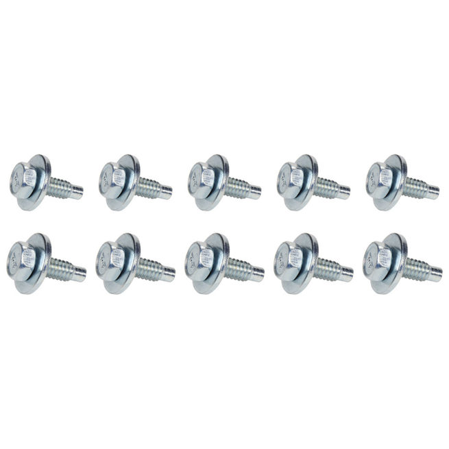 Allstar Performance  Body Bolt 3/4in 10pk Silver