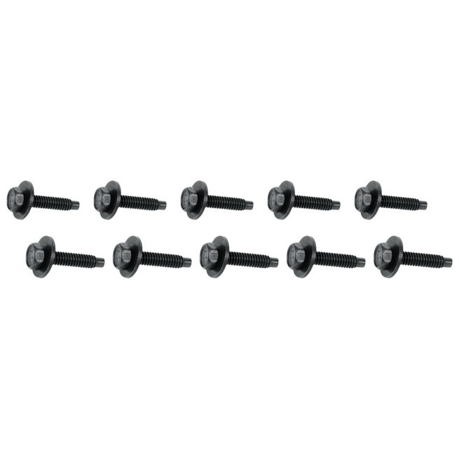 Allstar Performance  Body Bolt 1-1/8in 10pk Black