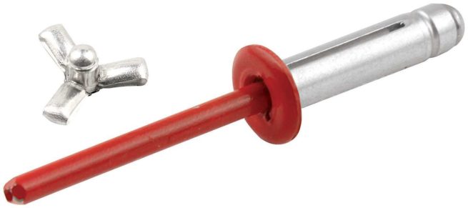 Allstar Performance  Sm Hd Rivet 250pk Red Flange Type