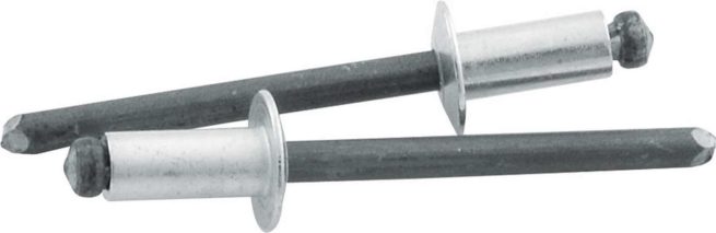 Allstar Performance  Sm Hd Rivet Silver 250pk