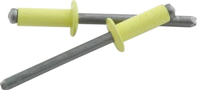 Allstar Performance  Sm Hd Rivet Yellow 250pk