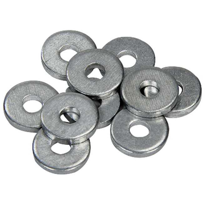 Allstar Performance  1/8in Back Up Washers 500Pk Aluminum