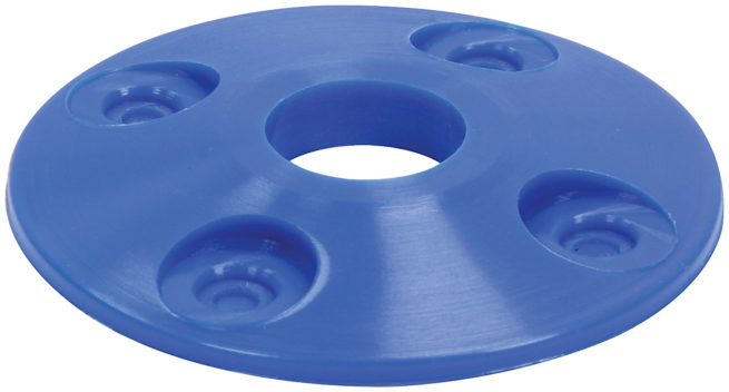 Allstar Performance  Scuff Plate Plastic Blue 4pk