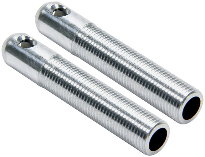 Allstar Performance  Repl LW Alum Pins 3/8in Silver 2pk