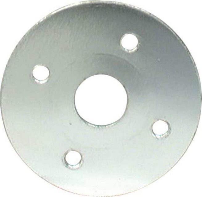 Allstar Performance  Scuff Plate Aluminum 3/8in Hole 4pk