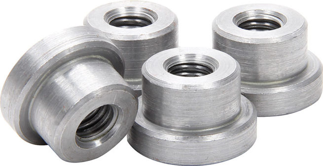 Allstar Performance  Weld On Nuts 3/8-16 Short 4pk