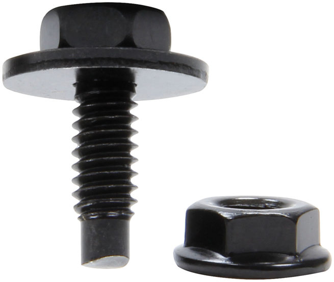 Allstar Performance  Body Bolt Kit 10pk Black 3/4in