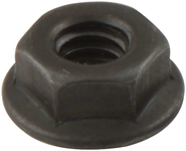 Allstar Performance  Spin Lock Nuts 50pk Black