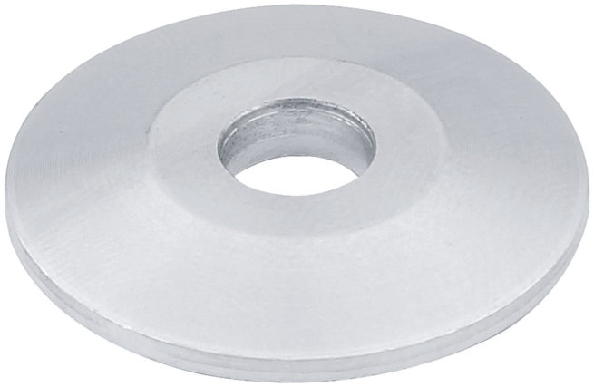 Allstar Performance  Aluminum Backer Washer 1/4in 10pk