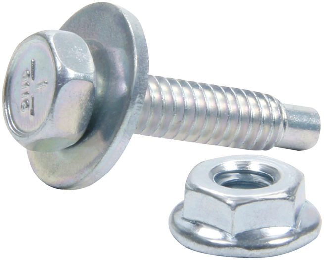 Allstar Performance  Body Bolt Kit 10pk Silver 1-1/8in