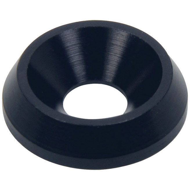 Allstar Performance  Countersunk Washer Blk 1/4in x 3/4in 50pk