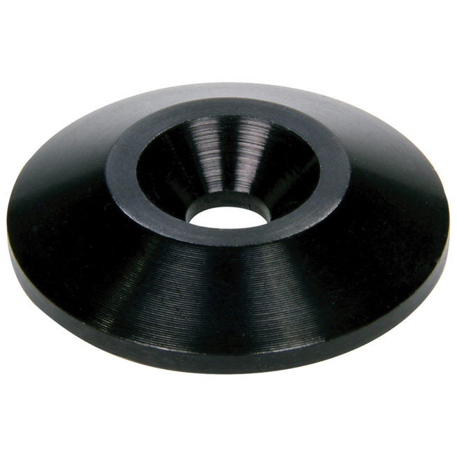 Allstar Performance  Countersunk Washer Black #10 50pk