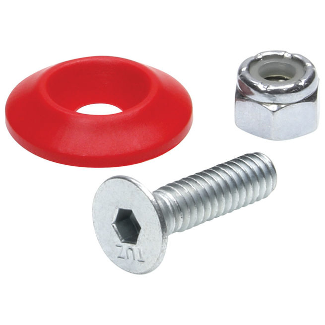 Allstar Performance  Countersunk Bolt Kit Red 50pk