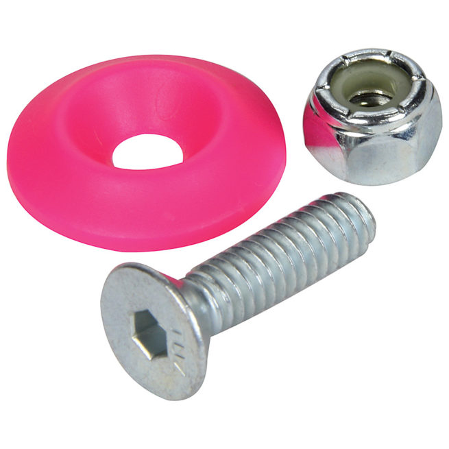 Allstar Performance  Countersunk Bolt Kit Pink 50pk