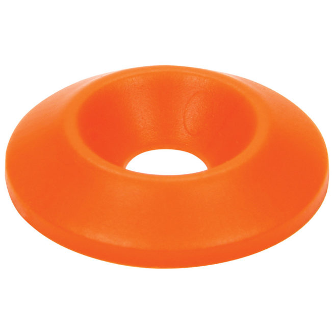 Allstar Performance  Countersunk Washer Orange 50pk