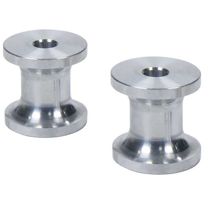 Allstar Performance  Hourglass Spacers 1/4in ID x 1in OD x 1in Long