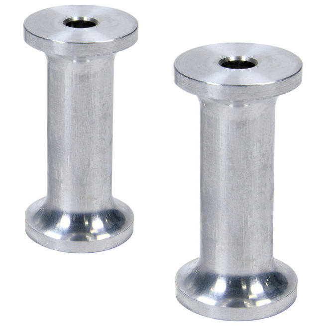 Allstar Performance  Hourglass Spacers 1/4in ID x 1in OD x 2in Long