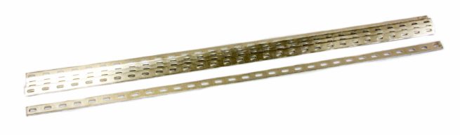 Allstar Performance  Alum Body Strap Slotted 3/16x1x46 5pk