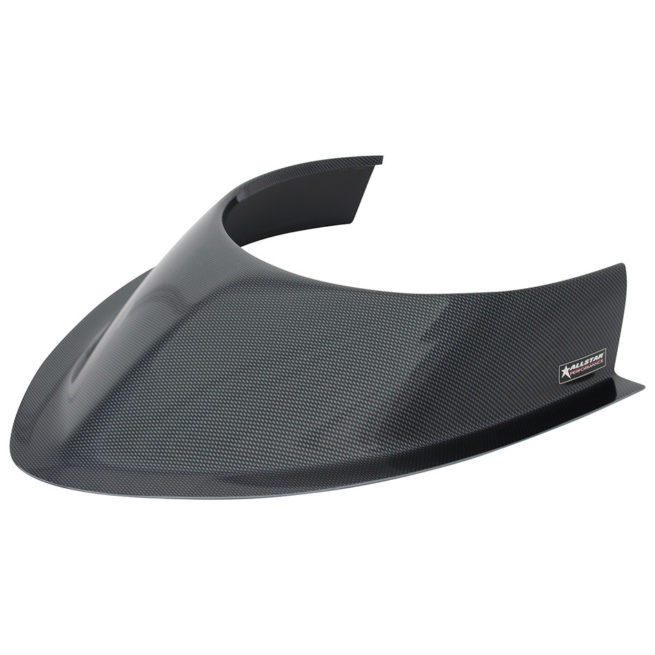 Allstar Performance  Tapered Front Hood Scoop Long 3-1/2in Curved