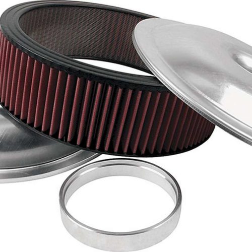 Allstar Performance  LW 14in A/C Kit Plain 3in Washable Element