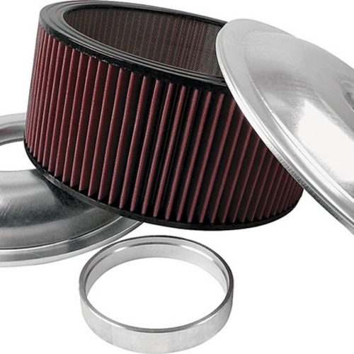 Allstar Performance  LW 14in A/C Kit Plain 6in Washable Element