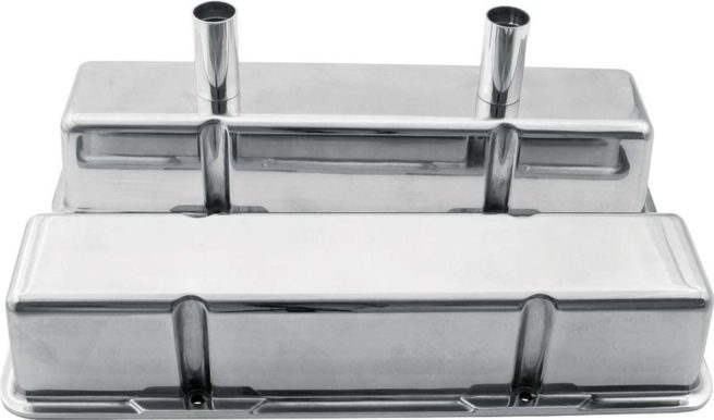 Allstar Performance  Valve Covers SBC Alum w/Tubes