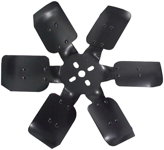 Allstar Performance  Steel Fan 18in 6 Blade