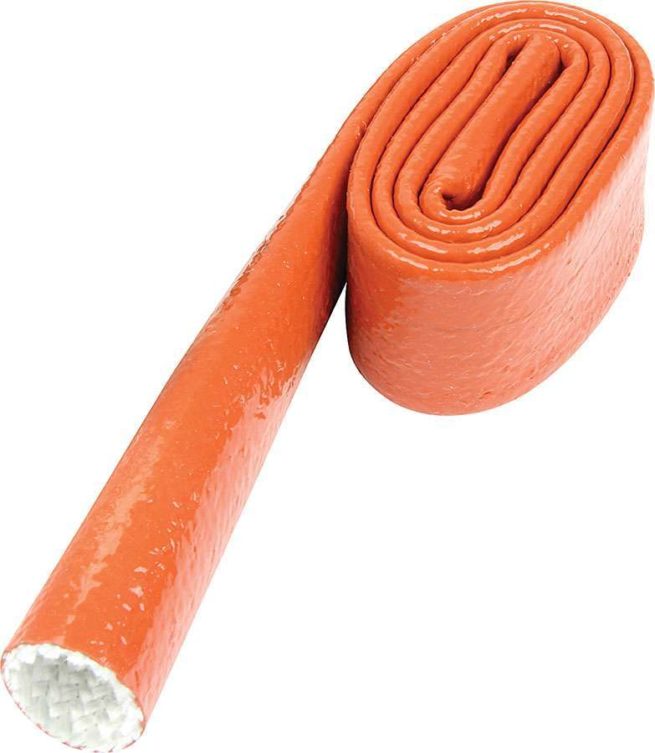 Allstar Performance  Heat Sleeve 7/8in x 3ft Orange